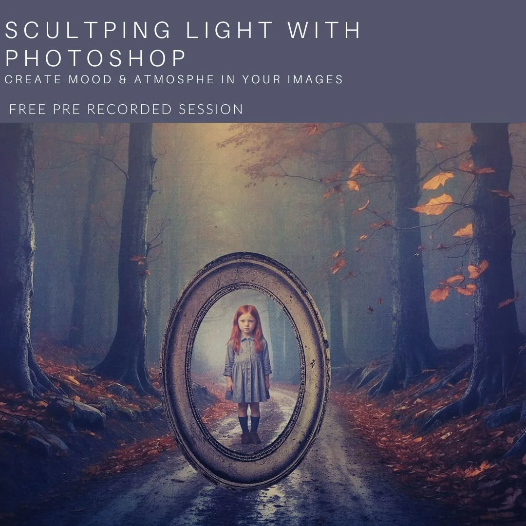 SCULTPING LIGHT with PHOTOSHOP: Create Mood &amp; Atmosphere in Your Images