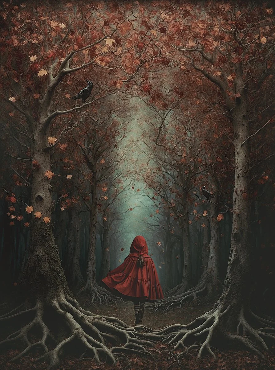 Red Riding Hood in the Forest Web.jpg