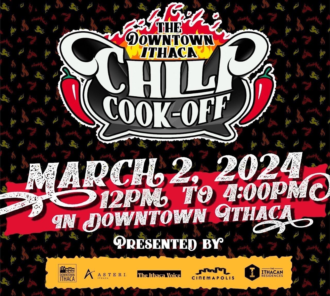 First time Competitors &amp; Silo is ready to BRING IT ON for this year's Downtown Ithaca Chili Cook-Off competition with our edgy entry:  Mr. &amp; Mrs. Tenorman Chili.  #IYKYK. ⁠
⁠
Our entry will be Silo's smoked chicken and hominy chili over a hon