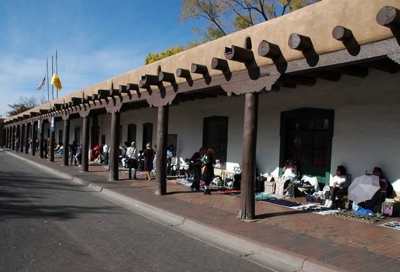 The Palace of the Governors, Santa Fe, New Mexico