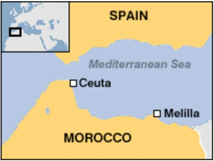 Ceuta and Melilla Are Still Part of Spain Even Though They Are In Africa
