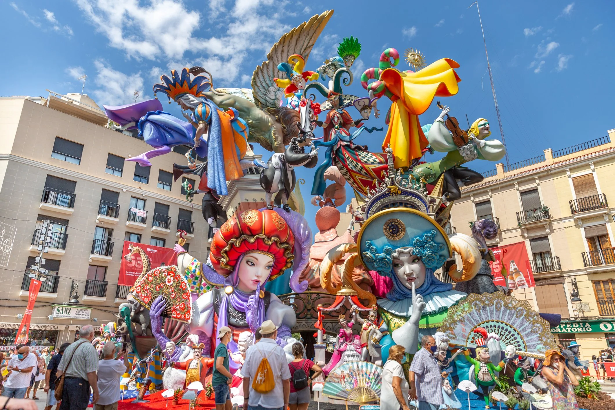 Las Fallas of Valencia, Spain