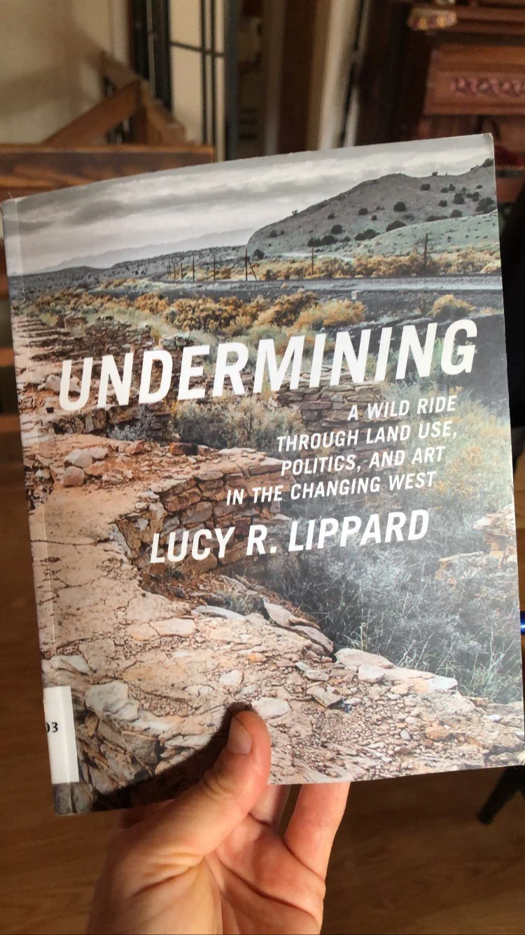 This book speaks more deeply to the poetics of extraction. In particular, Lippard connects rural gravel pits and mining cavities to their urban counterparts: the erection of buildings and infrastructure. These are inverse images, yet neither exists w