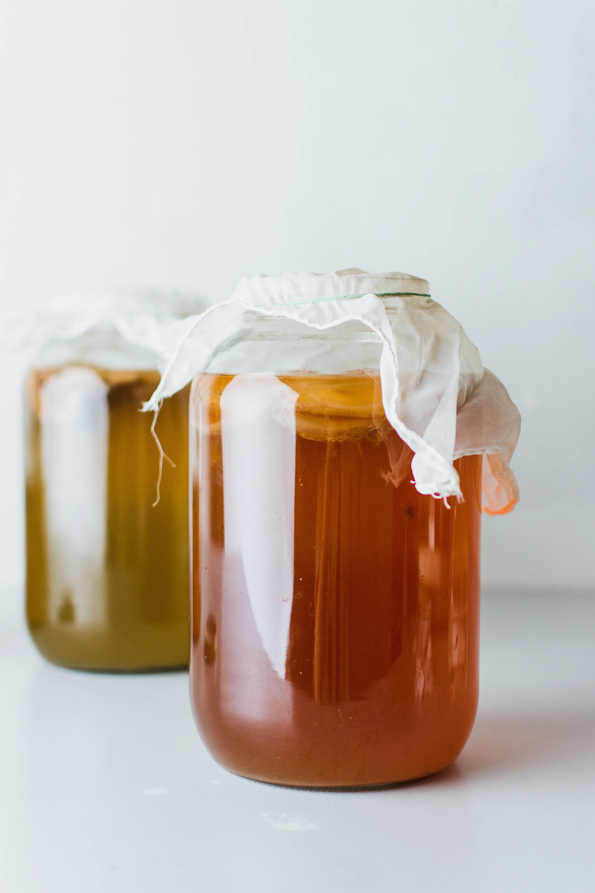 Brewing kombucha at home. Here are easy steps to get you started: