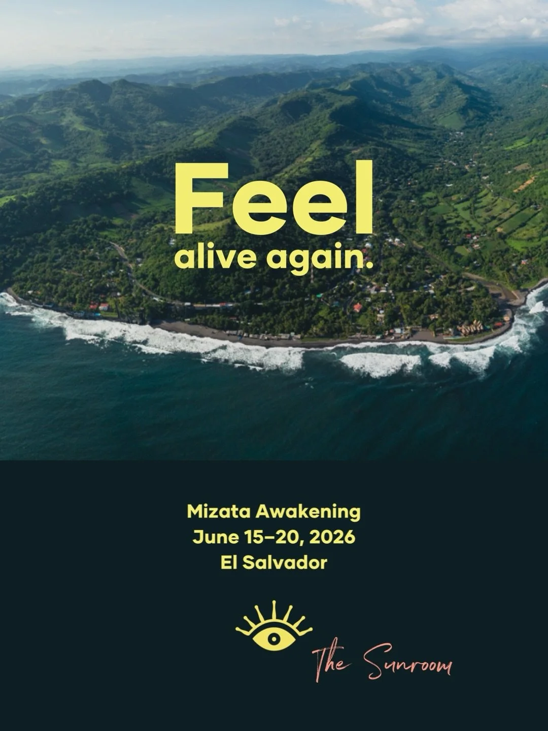 Feel fully alive with us.

We built this retreat to counteract the numbness. The constant doing. The quiet disconnection.

Mornings with the ocean. Movement that feels good in your body. Breathwork that actually shifts something. Heat, cold, ceremony