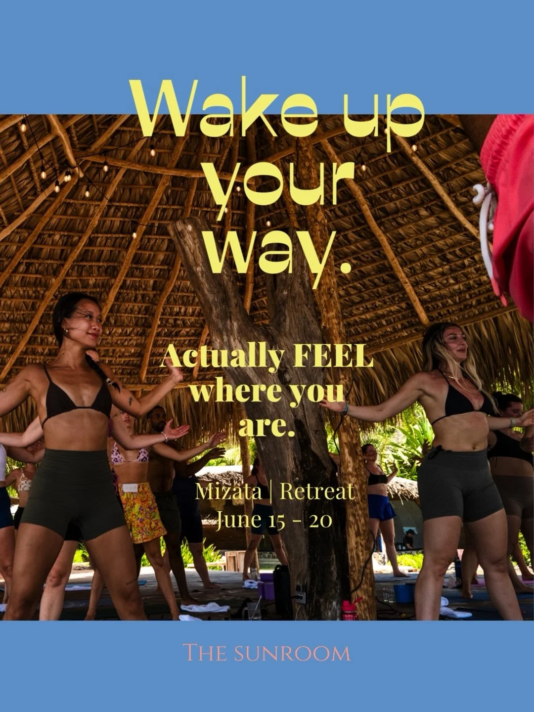 More in Stories ☀️
For the ones who push.
Who perform.
Who know there&rsquo;s another level when they feel more.

We built this for you.

Last rooms for Mizata.

If you&rsquo;ve been thinking about it, this is your moment.

Members receive preferred 