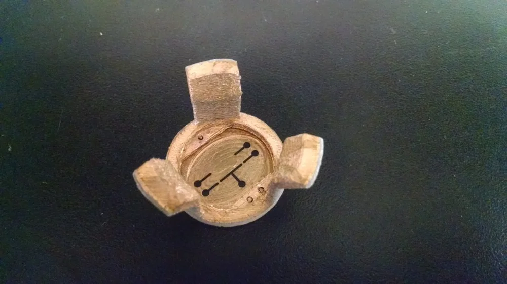 Assembled snap-in mask