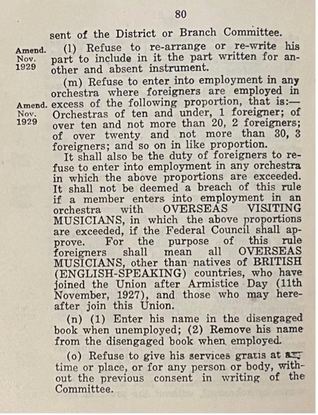 Trevelyan (ed.), Musicians’ Union of Australia Rules, 80.