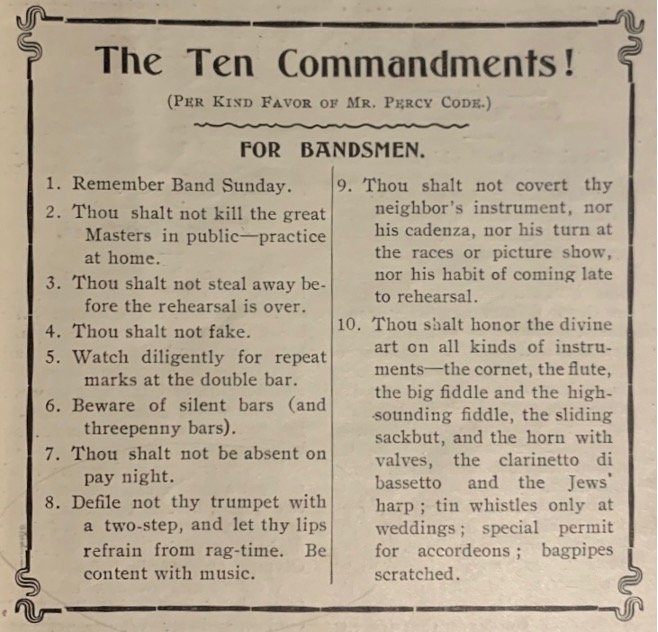 Australian Band News, 26 January 1915, 5.