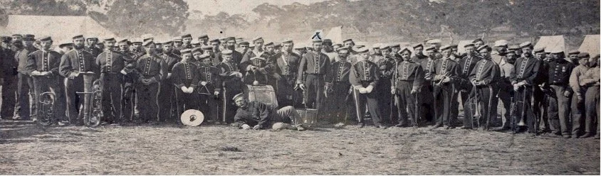 ‘Joseph William Hartigan, Military Band Sergeant’ [picture], 1852. State Library of Victoria. https://find.slv.vic.gov.au/permalink/61SLV_INST/17t49l2/alma9918096513607636. 