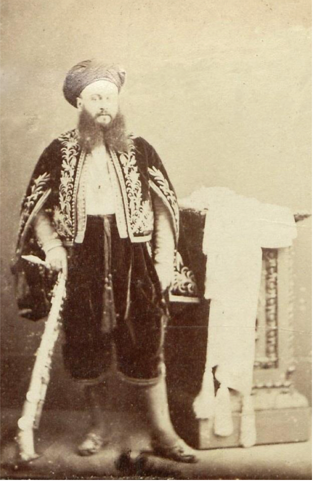 Adolphe Naudin, Ali Ben Sou Allé, 1864, UK National Archives, reproduced in Cottrell, ‘Charles Jean-Baptiste Soualle and the Saxophone’, 195.