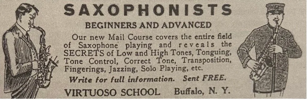 Metronome Orchestra Monthly 36, no. 11 (November 1920): 75, from Whiteoak, Playing Ad Lib, 169.