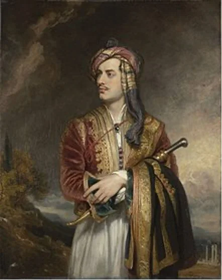 Thomas Phillips, ‘George Gordon Byron, 6th Baron Byron (1813)’, replica c. 1835, oil on canvas, National Portrait Gallery. https://www.npg.org.uk/collections/search/portrait/mw00991/Lord-Byron. Accessed 7 June 2019. 