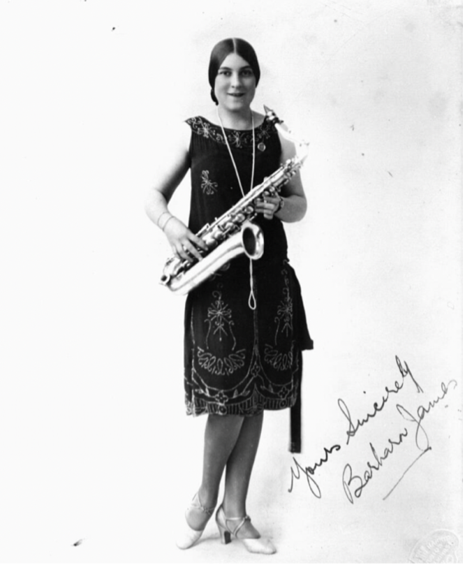 Portrait of Barbara James, National Library of Australia, http://nla.gov.au/nla.obj-147012079, accessed 2 April 2023. 