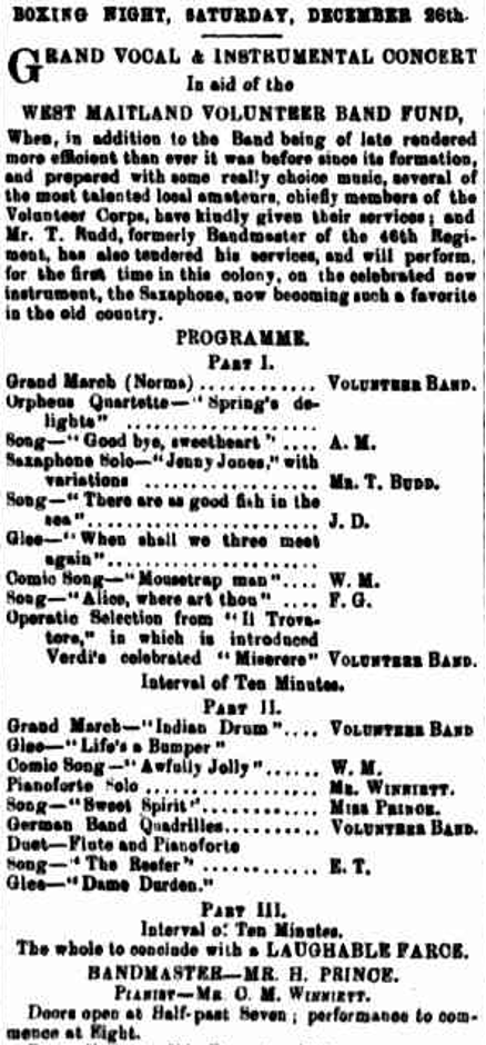 Maitland Mercury and Hunter River General Advertiser, 5 June 1869, 2.