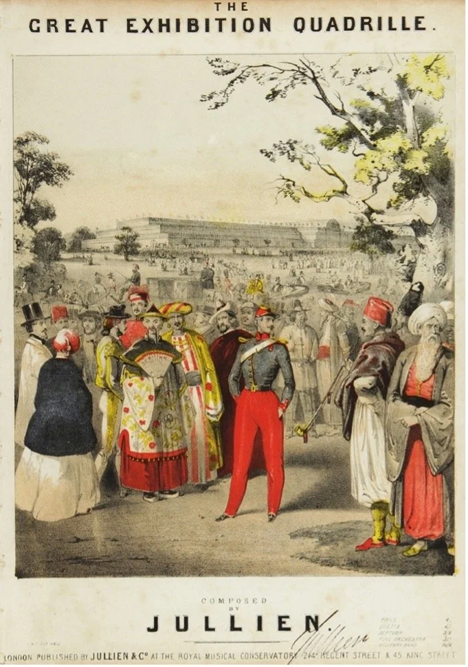 Louis-Antoine Jullien, The Great Exhibition Quadrille (London: Jullien & Co., 1851). https://www.theknohlcollection.com/portfolio/detail/the-great-exhibition-quadrille. Accessed 5 January 2022. 