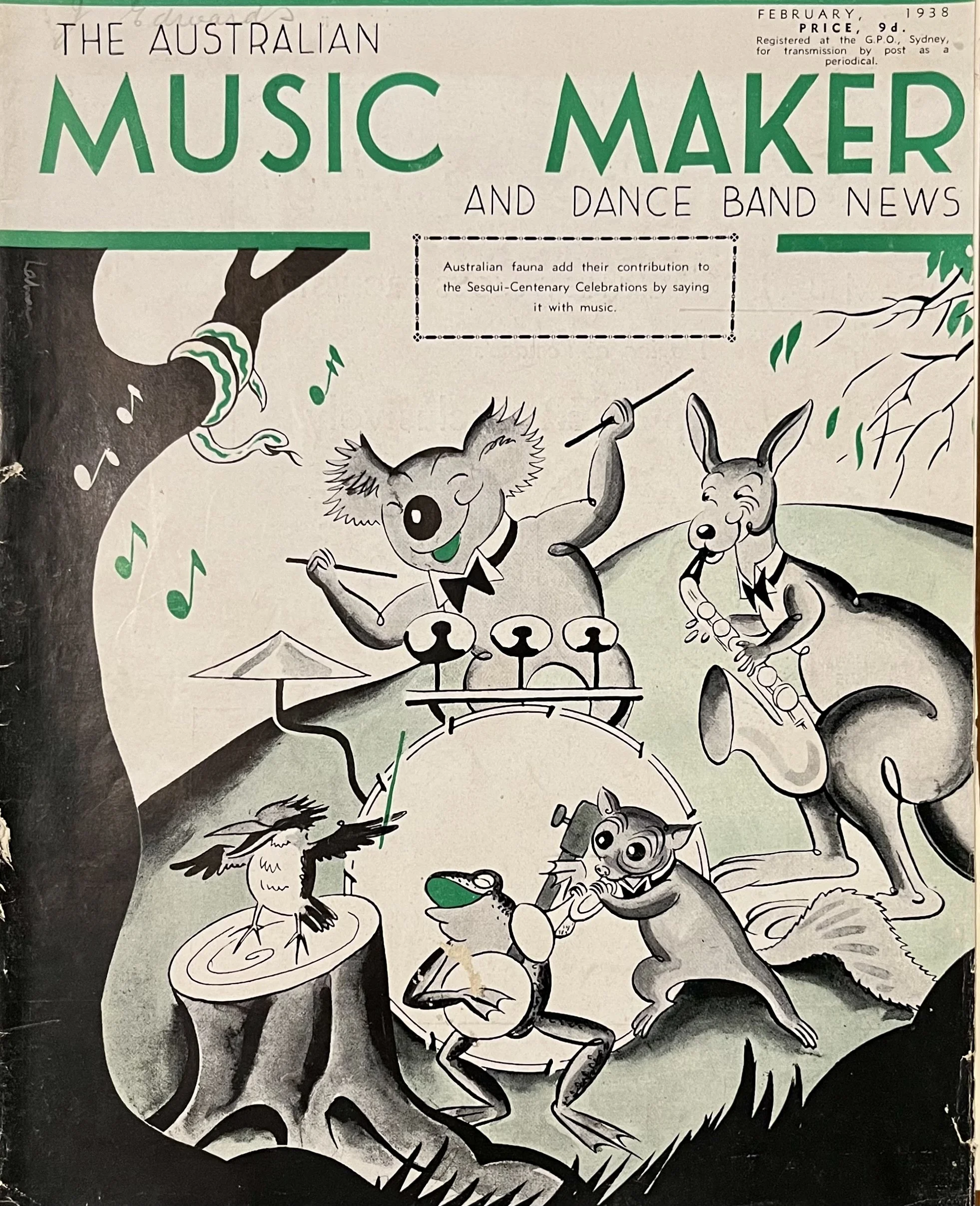 Australian Music Maker and Dance Band News, 1 February 1938, 1.