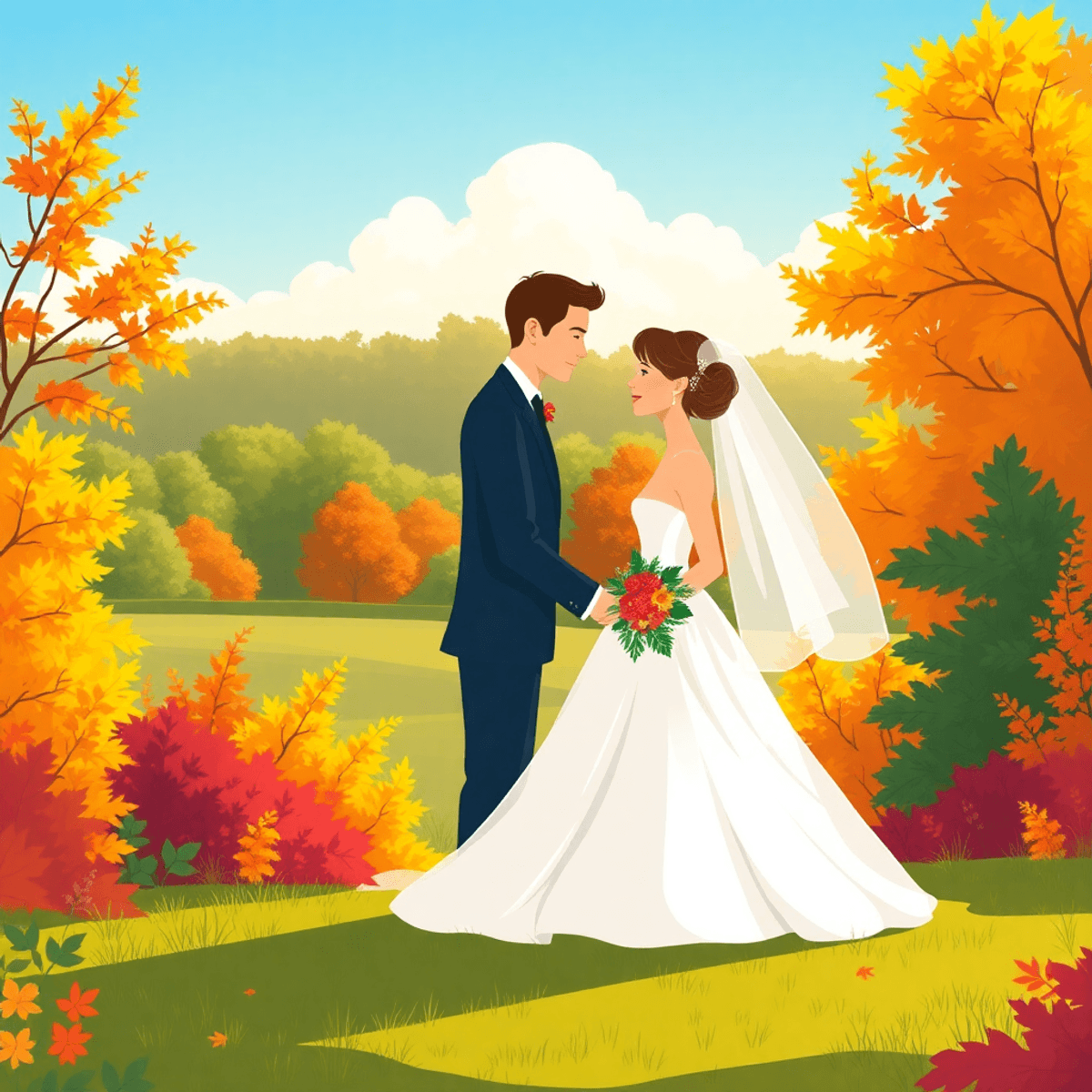 Choosing the Best Season for Outdoor Wedding Photos in Missouri