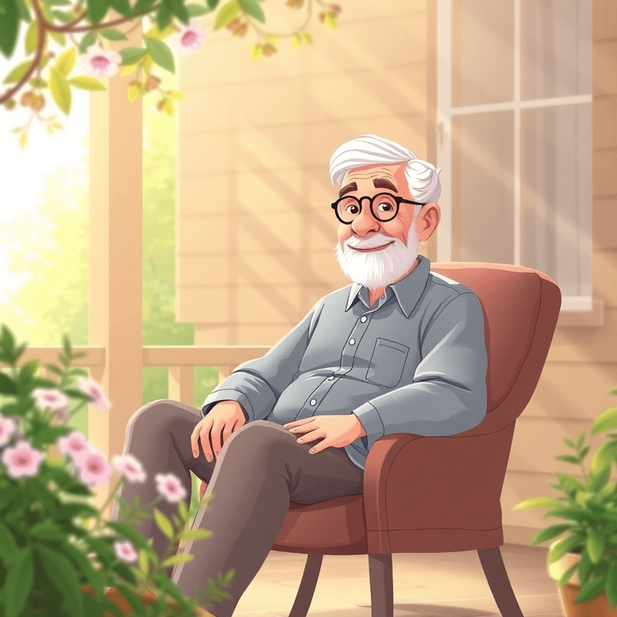 How to Get Grandpa in Photos Without Exhausting Him