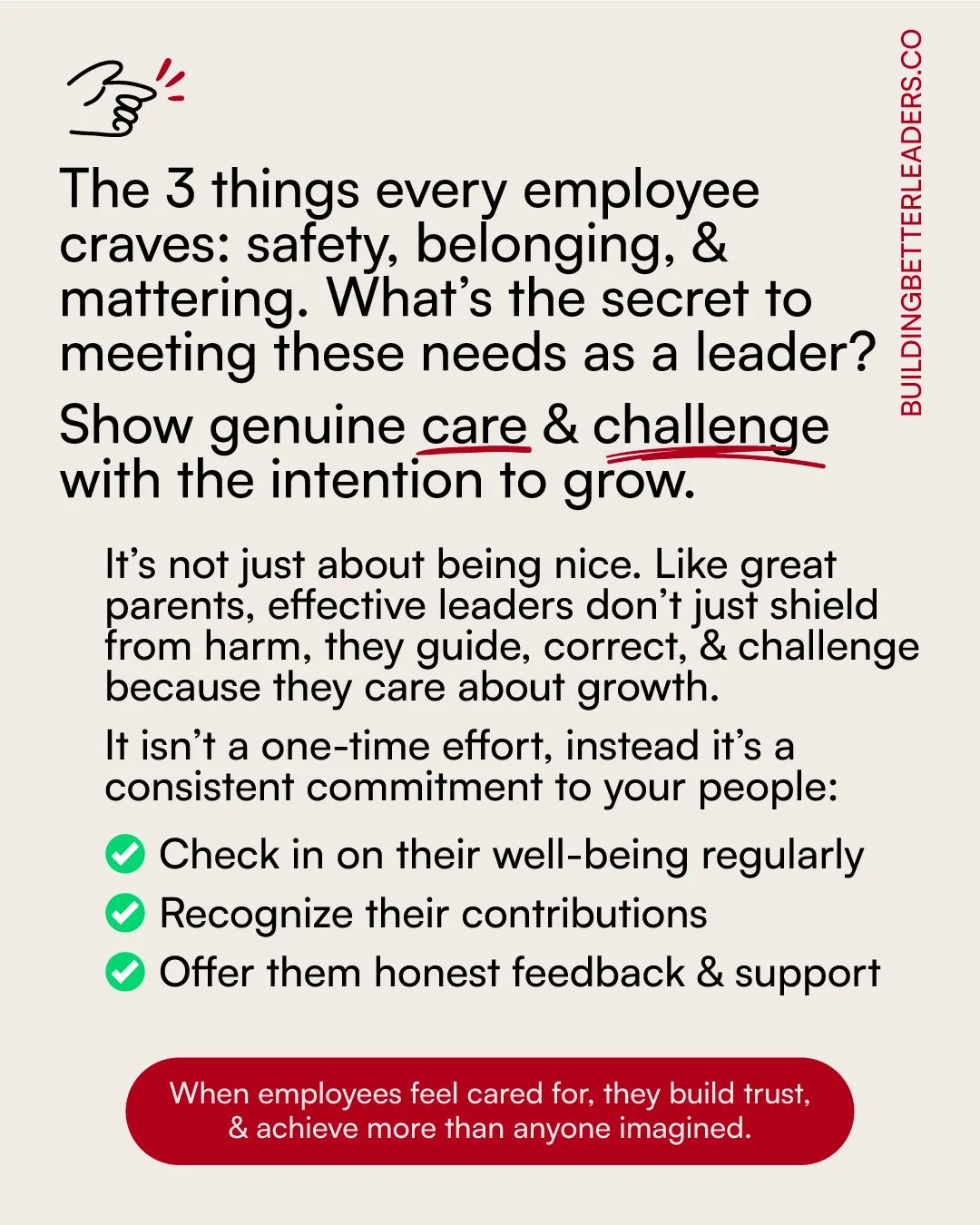 The 3 things every employee craves and how leaders can meet them