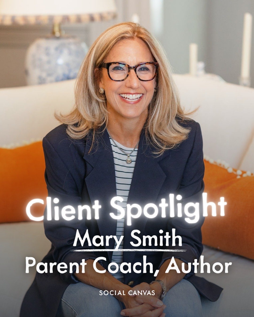 Meet Mary Smith! 🌟

We're thrilled to collaborate with Mary, a parent coach, speaker, and author, creating engaging social media content for her coaching business and offering optimization strategies. ✨

Connect with her by joining her private FB gr