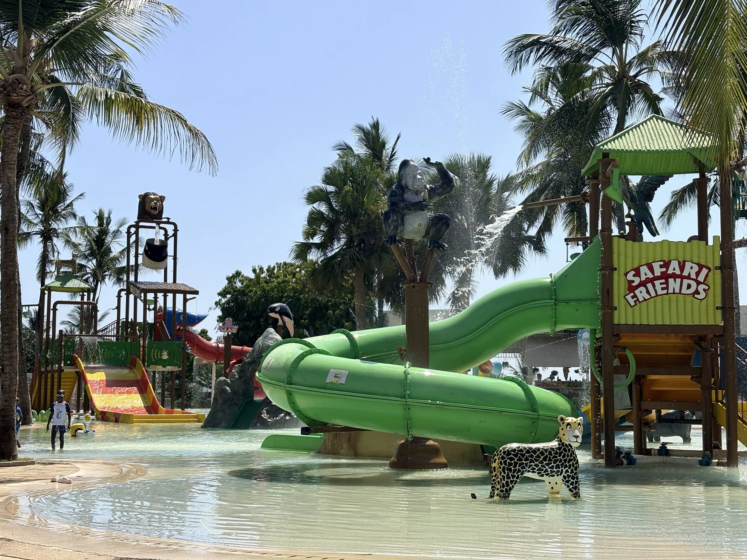 The waterpark at PrideInn Paradise Resort.
