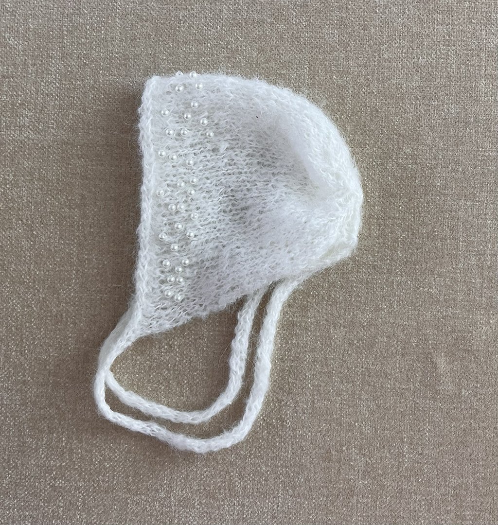 Sophie beaded bonnet