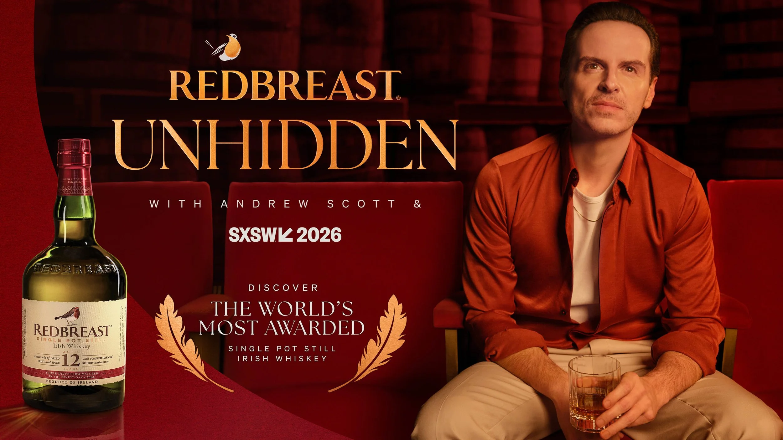 Andrew Scott and Redbrest Whiskey Return to SXSW to Uncover the Rising Stars of Filmmaking