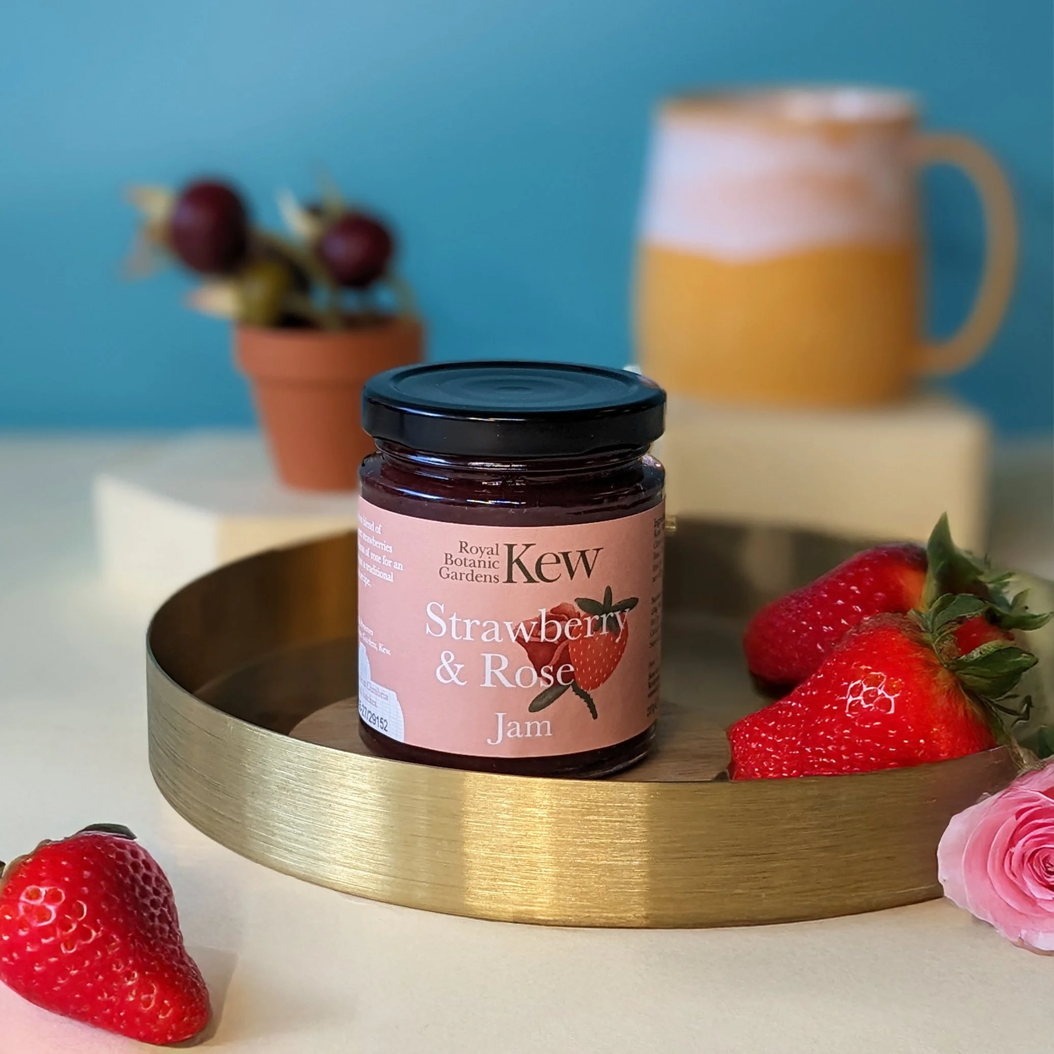 Kew Strawberry &amp; Rose Petal Jam