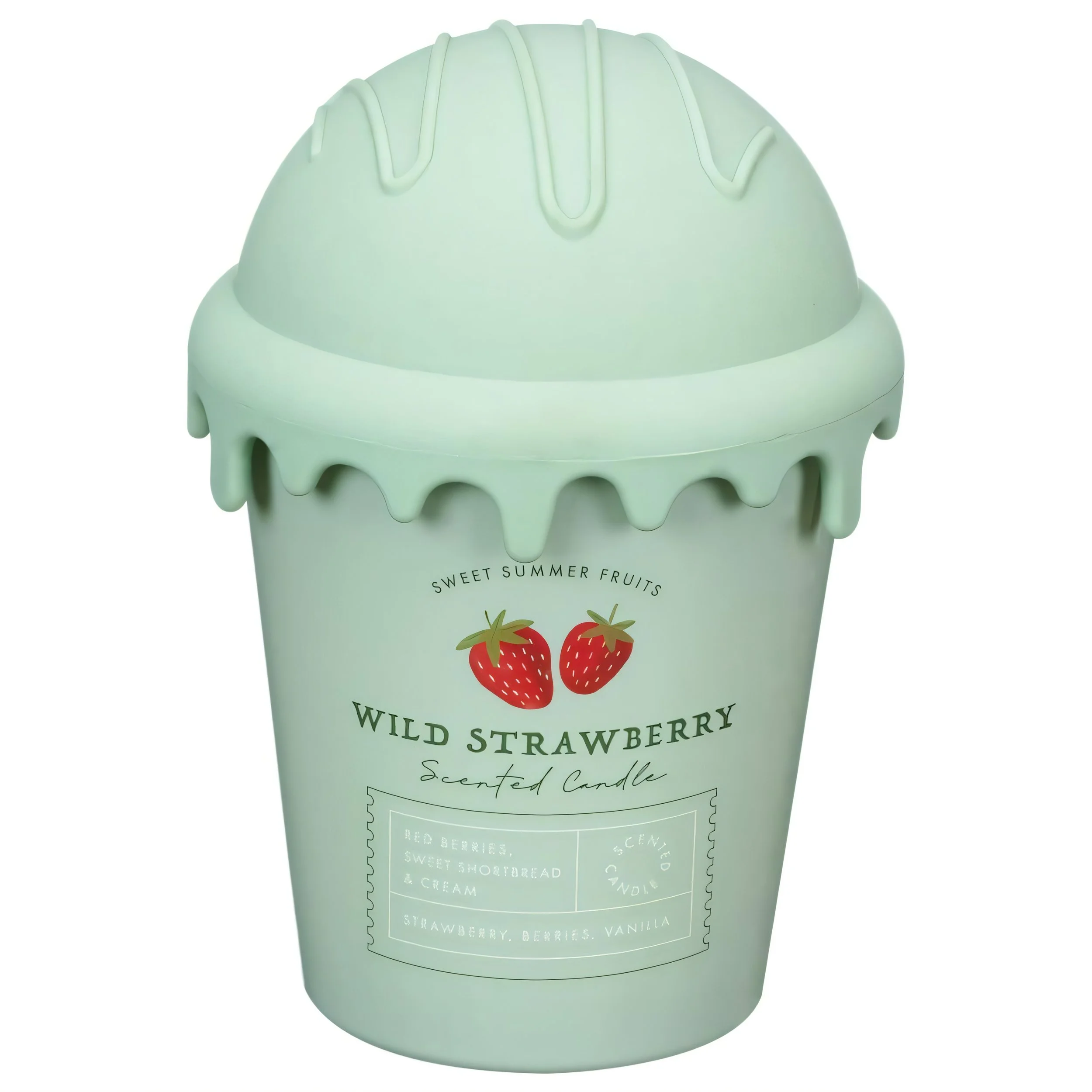 Ice Cream Style Candle, Strawberry