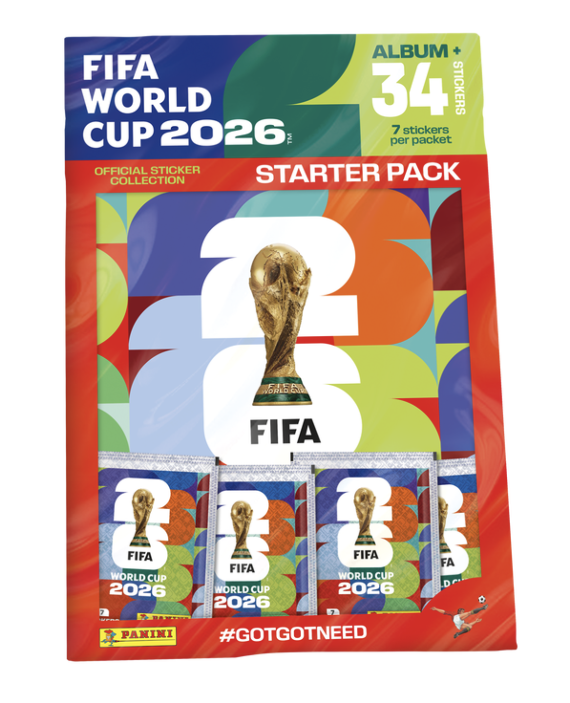 Panini, Sticker Album, £4.99