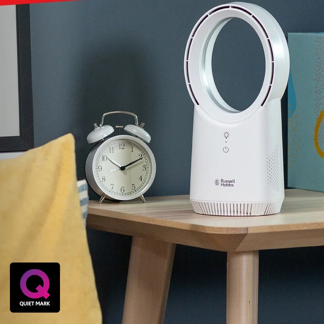 Russell Hobbs, Quiet Mark certified Fan, £29.99