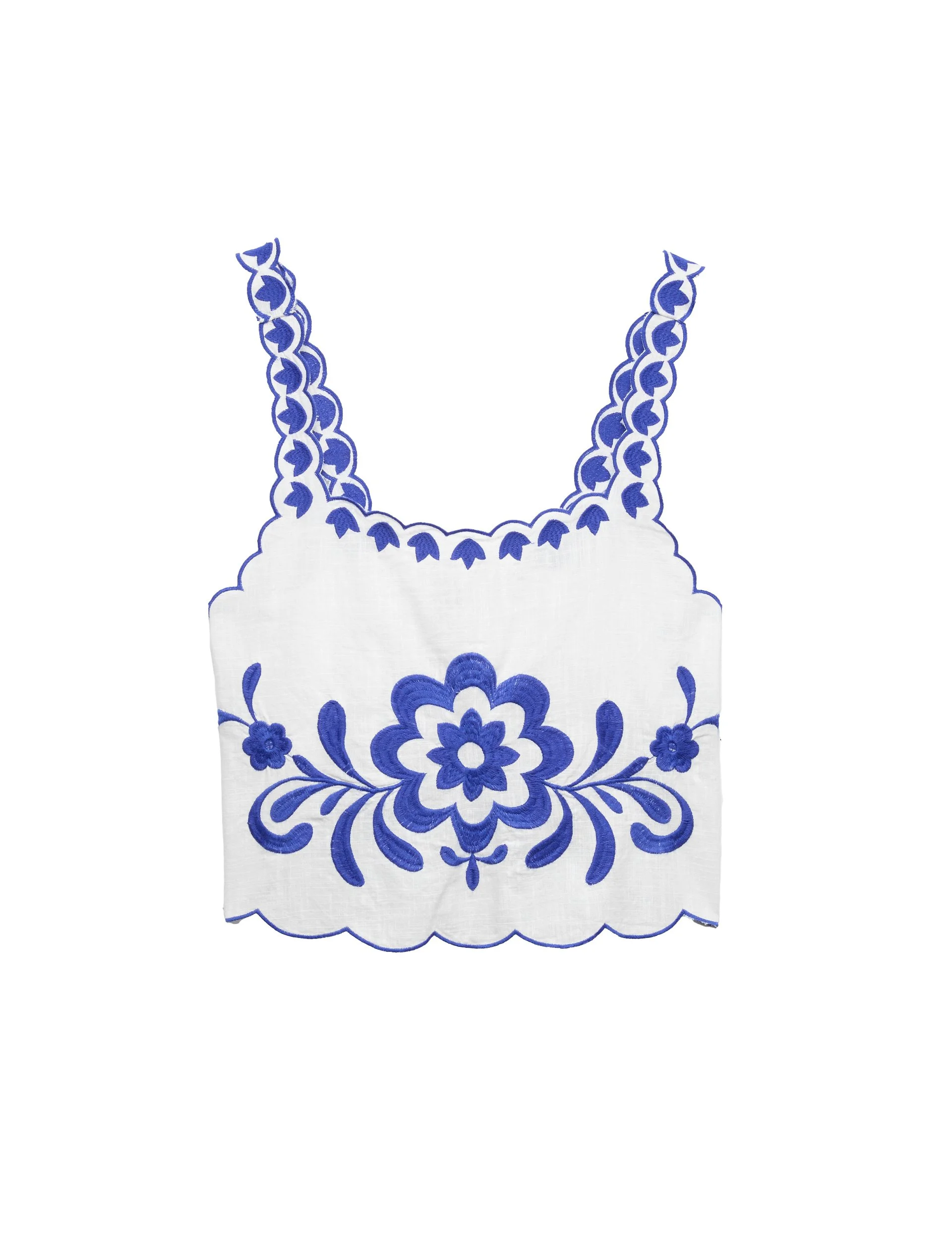 M&amp;S, Embroidered Beach Vest Top, £28
