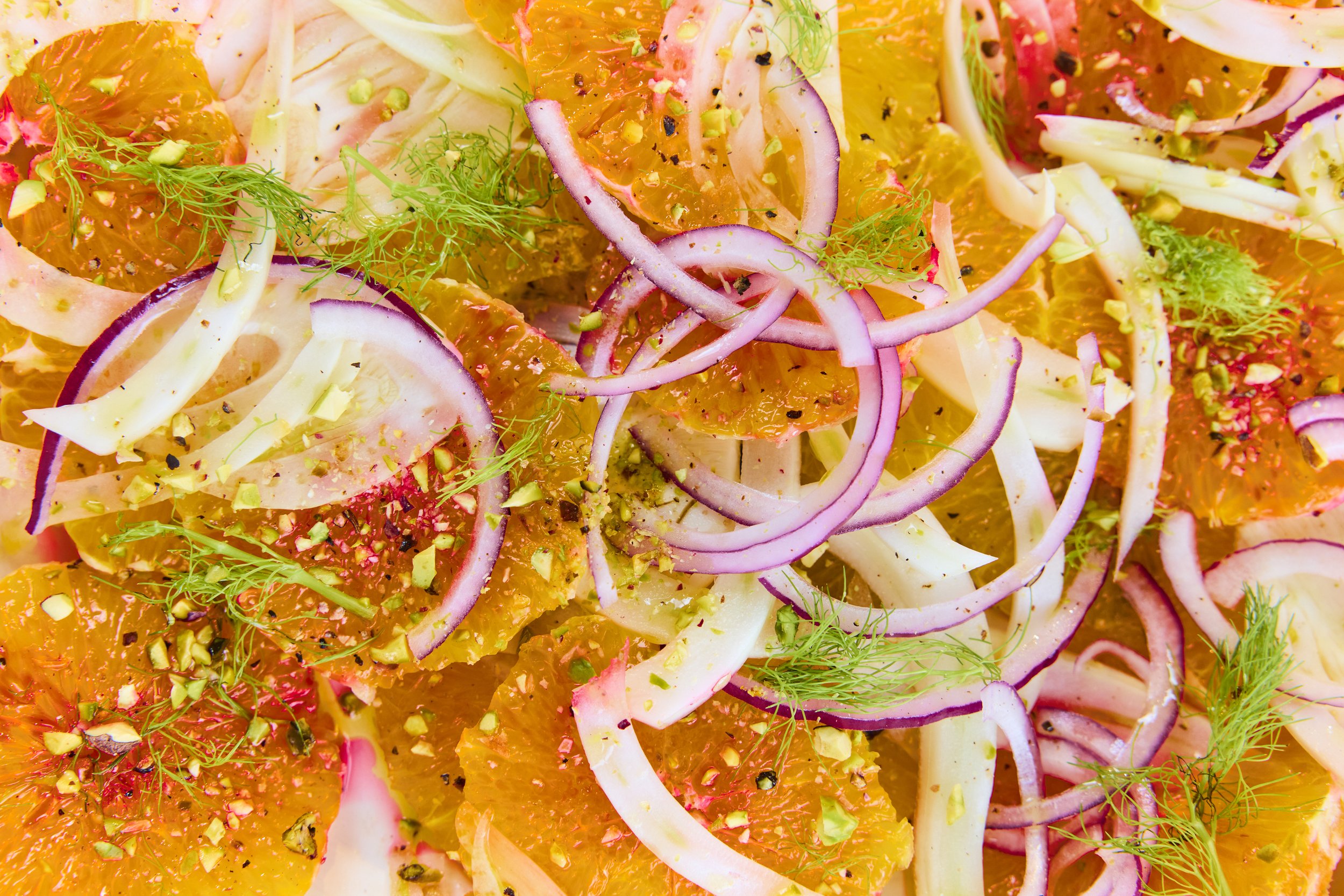 Blood Orange, Fennel, and Pistachio Salad