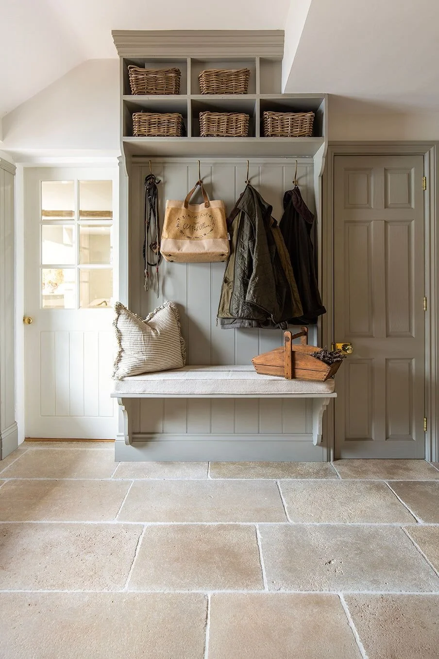 Get set for autumn: Perfectly characterful functional boot rooms for your home