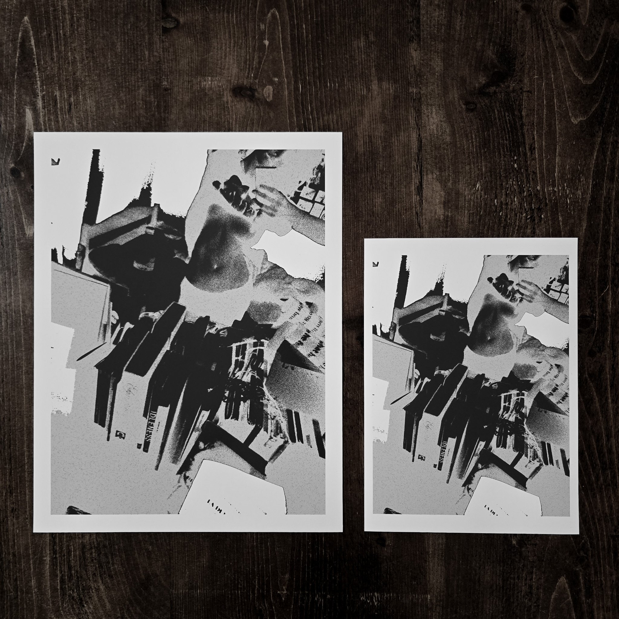 Black & White Venus A3 + A4 art prints ©Cindy Fournier FTRLA.jpg
