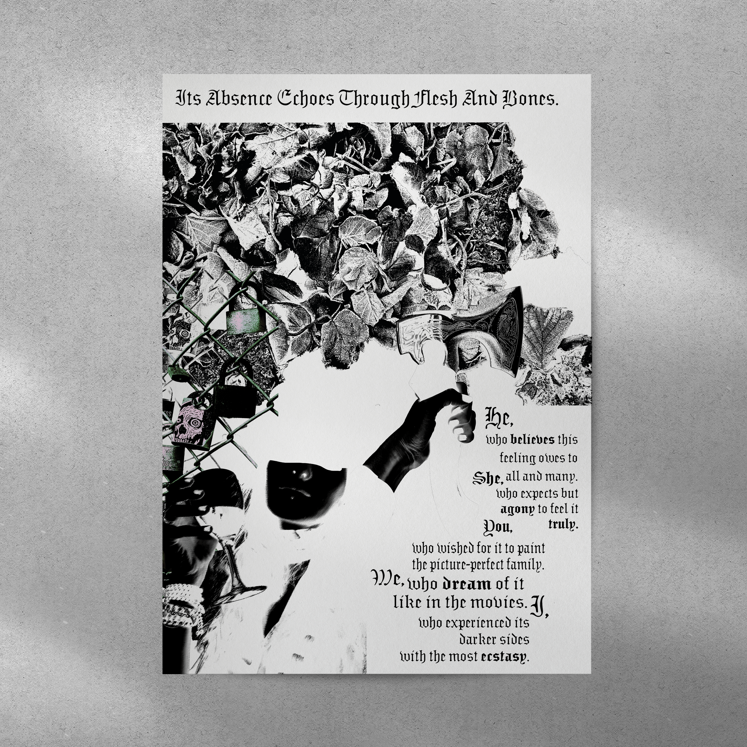 A4 Poster Cimetière de mon Cœur - Original Text ©Cindy Fournier February 2026.png