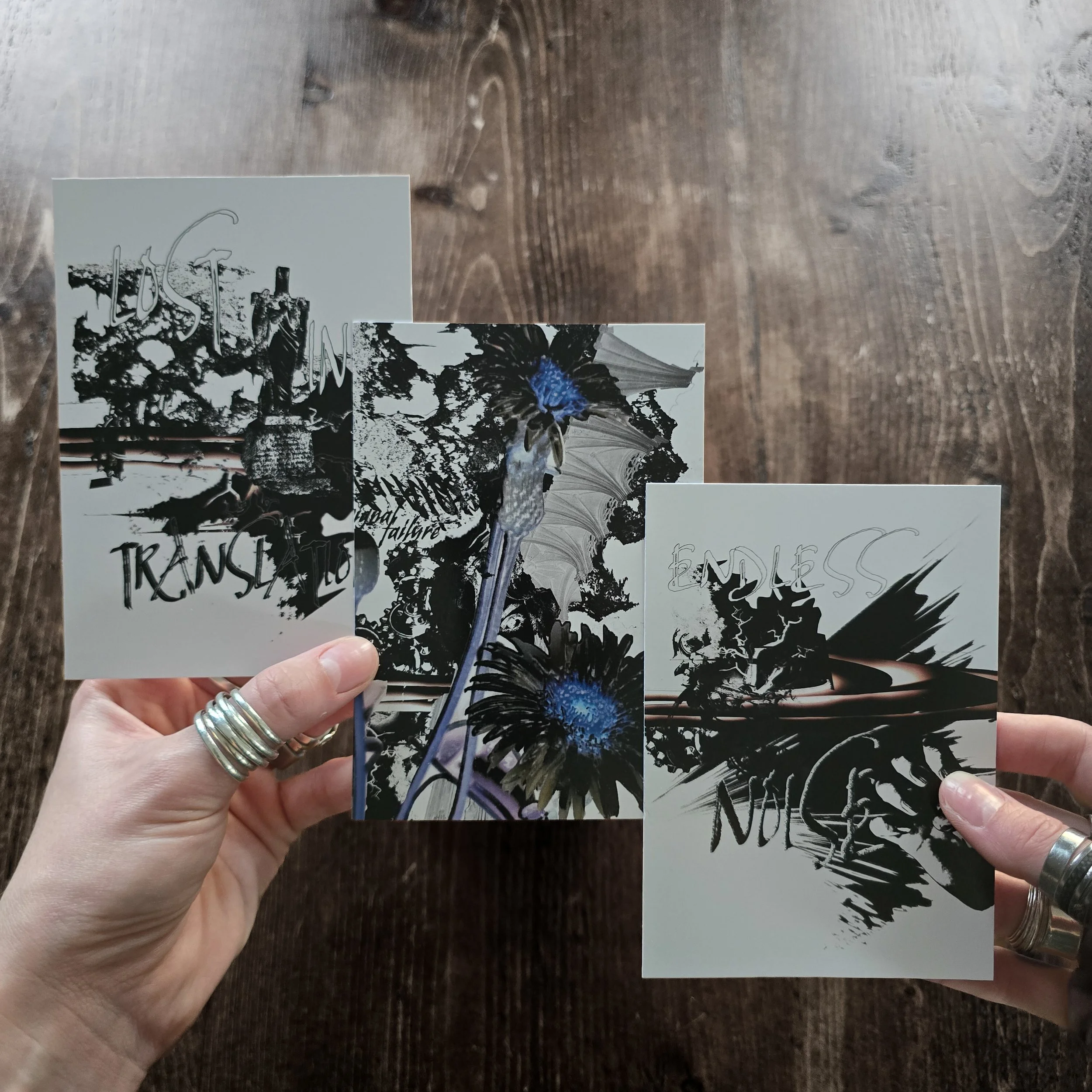 Fragmented Landscape ©Cindy Fournier – Collage art postcards –June 2025.jpg