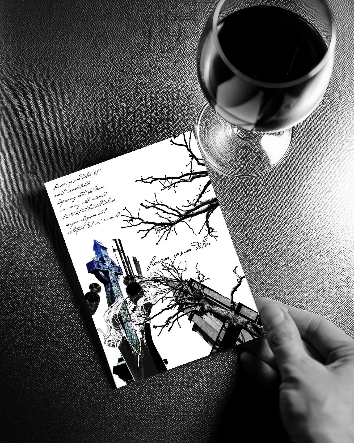 A6 Postcard Personlised Tombeau du Vivant – Original Text ©Cindy Fournier February 2026.png