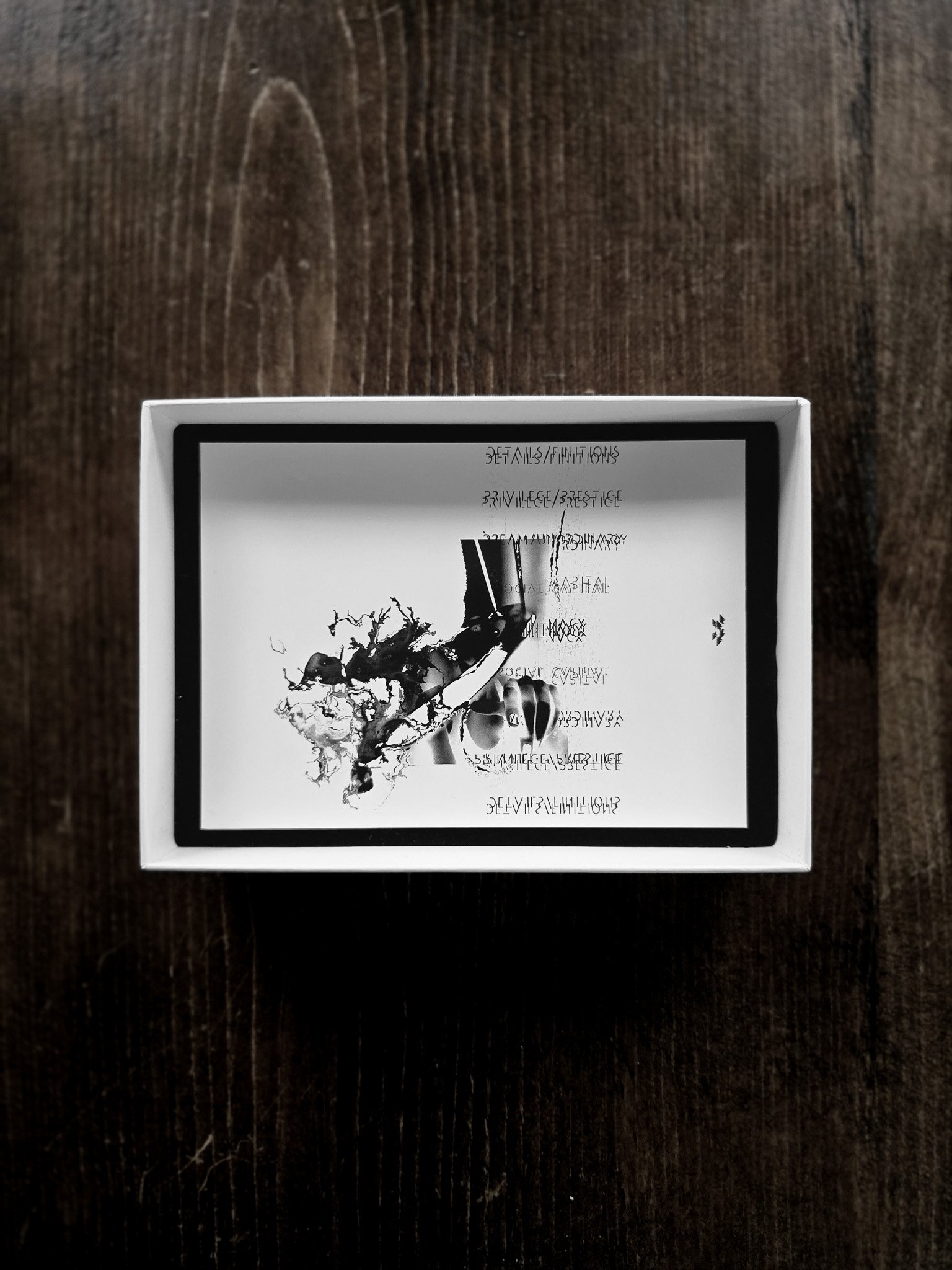 Apprehensive Ordinary – Postcard