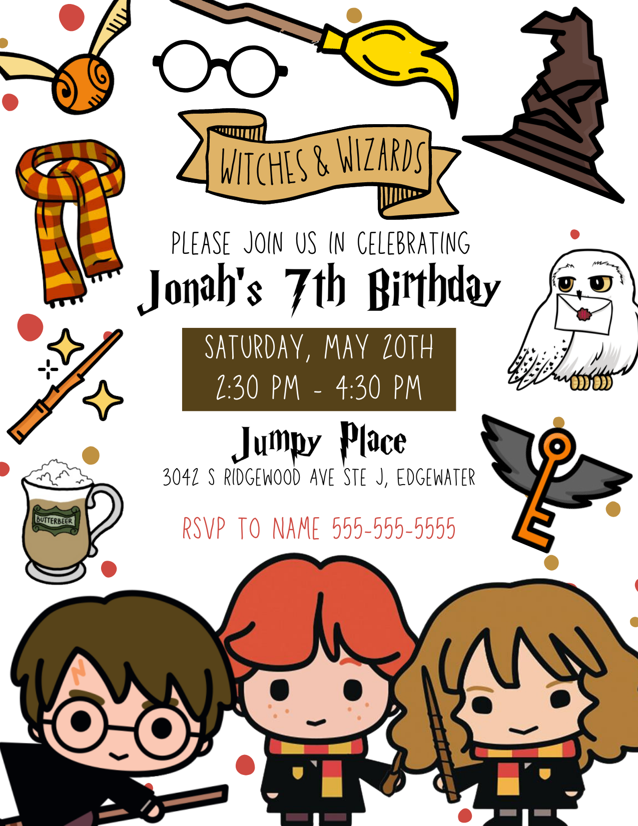 DIY Harry Potter Party Invitations! - MUGGLE MAGIC 