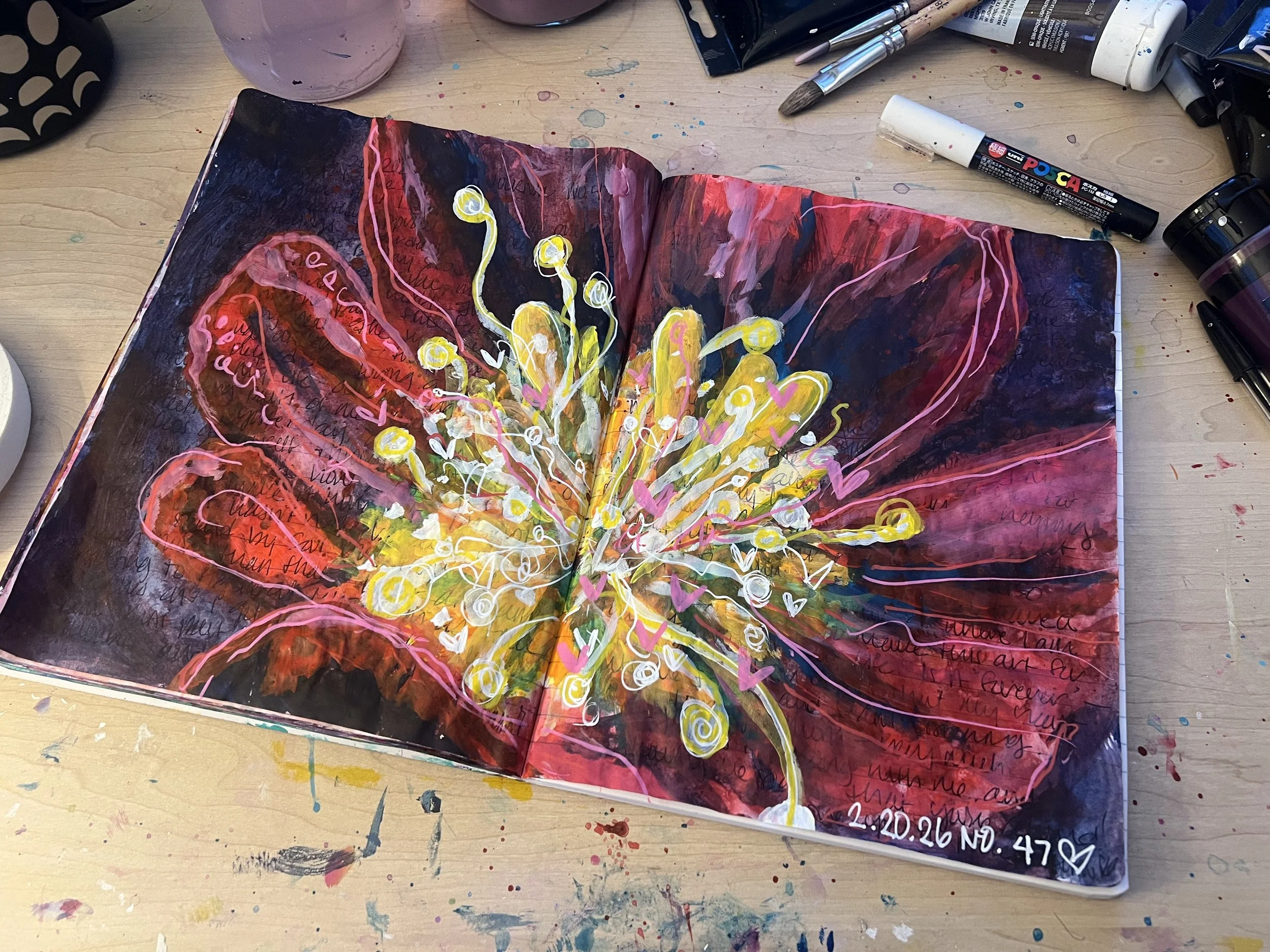 Art Journal Entry No. 47: Learning it’s Safe to Be Myself