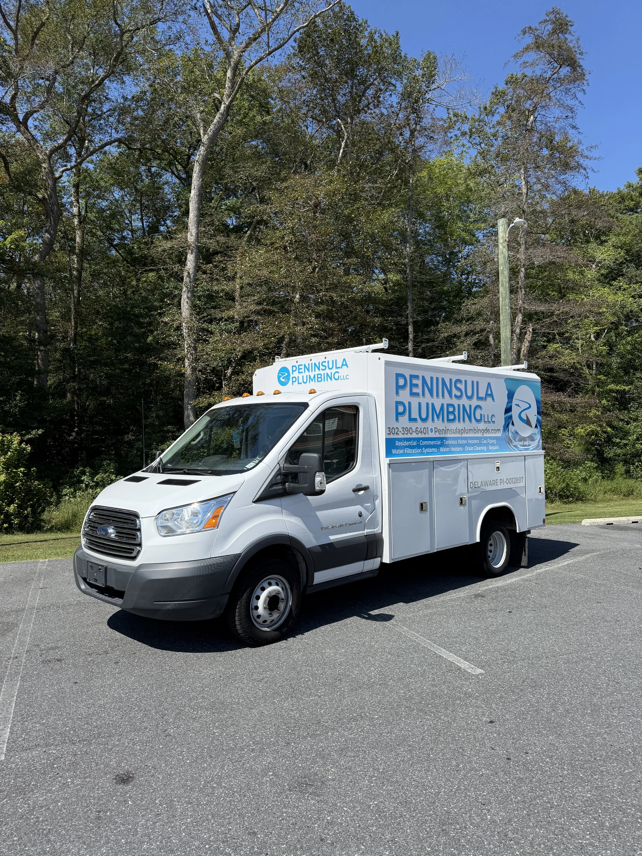 Partial wrap for Peninsula Plumbing