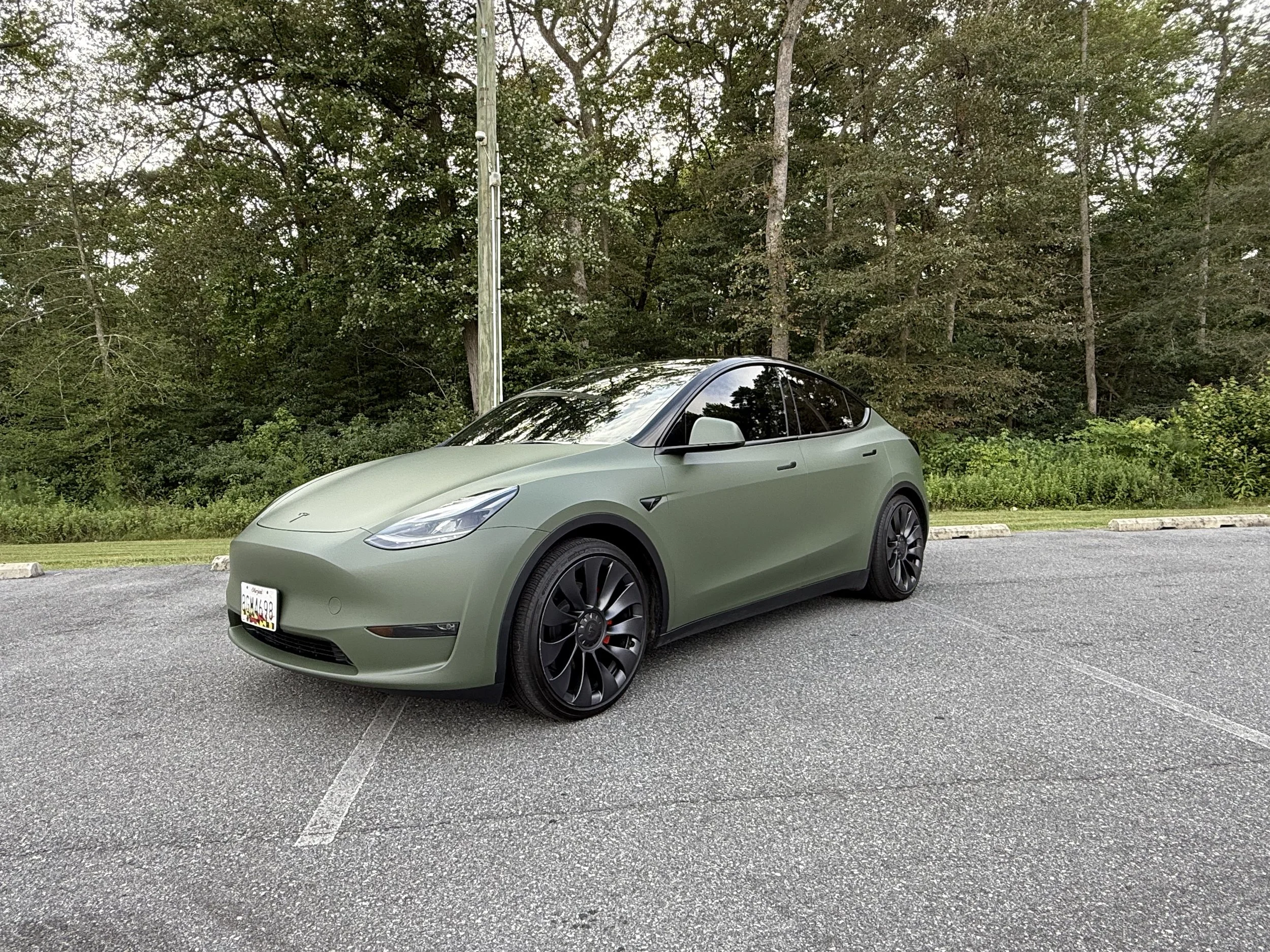 Full wrap in 3M Matte Military Green