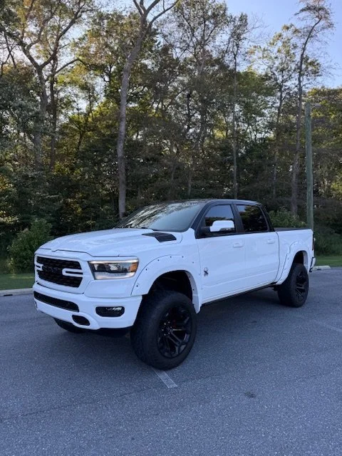 Full Wrap in 3M High Gloss White with 3M High Gloss Black Two Tone