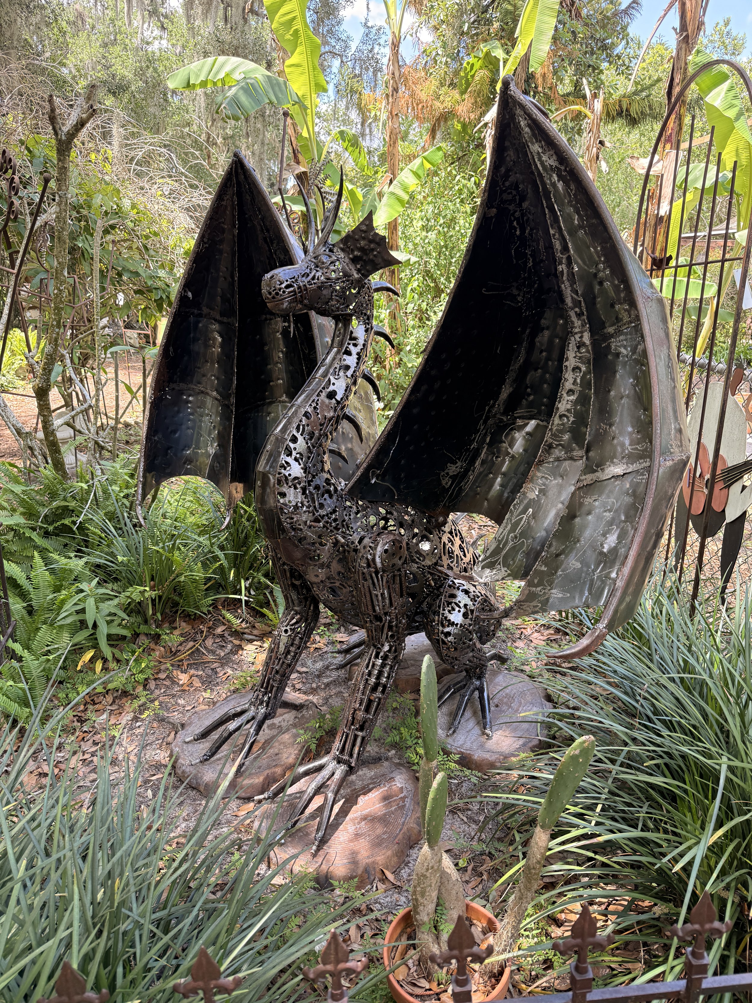 Dragon - $4,975  |  72" (H) x 70" (W) x 72" (D)