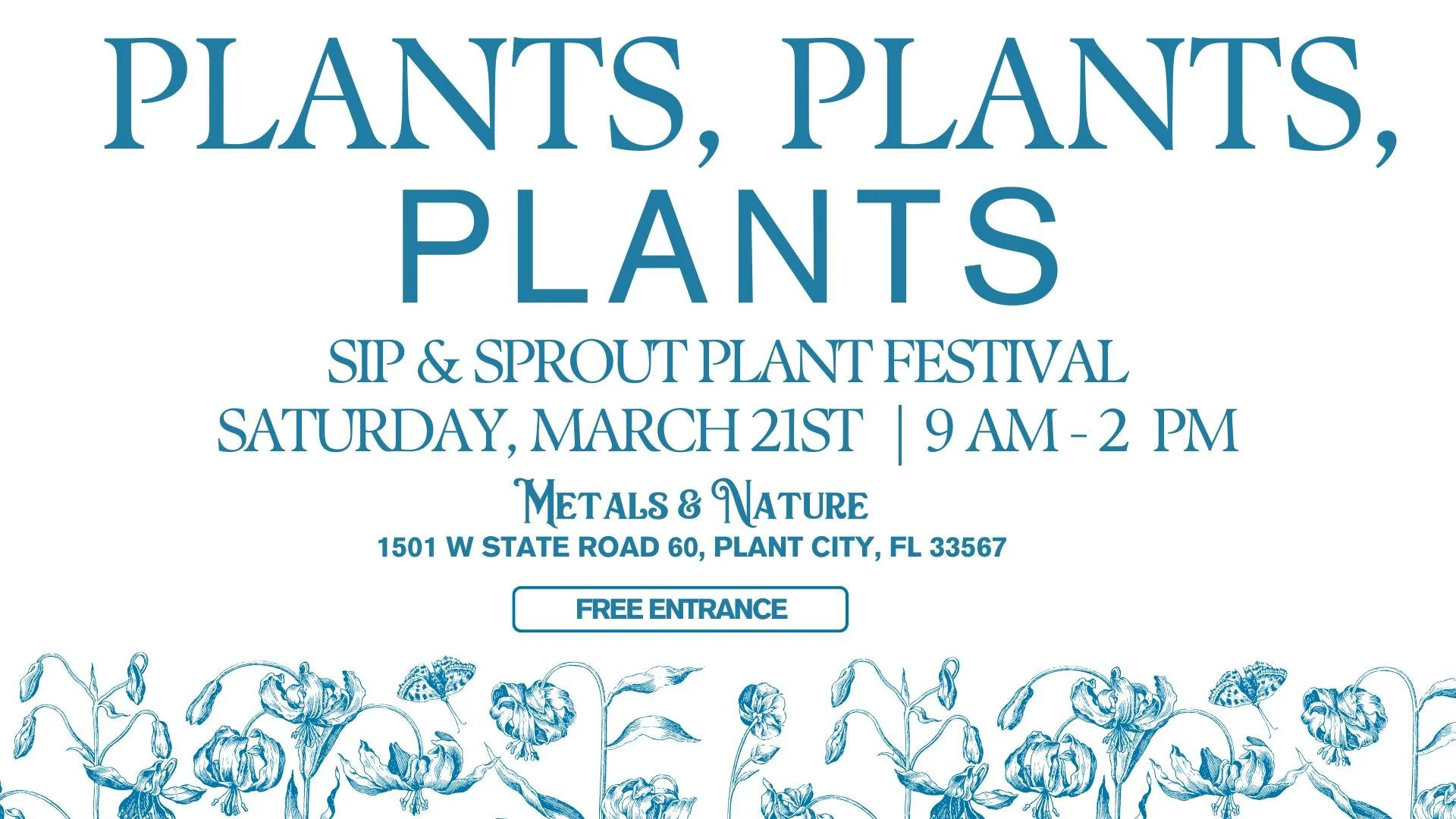 Spring Sip & Sprout Plant Festival