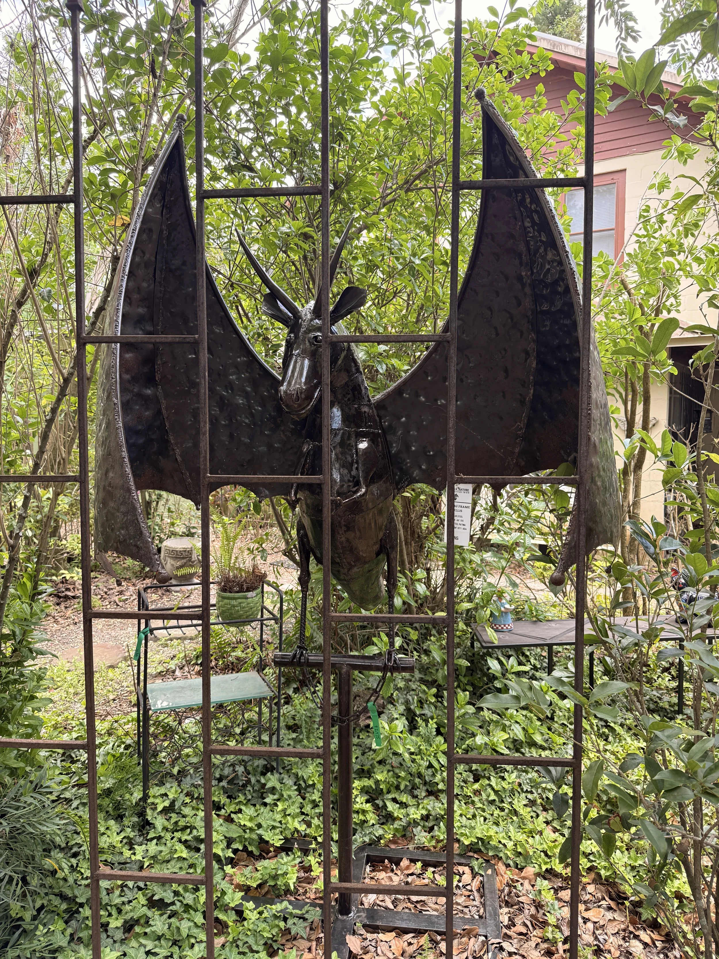 Dragon Perched - $2,475  |  72" (H) x 70" (W) x 72" (D)