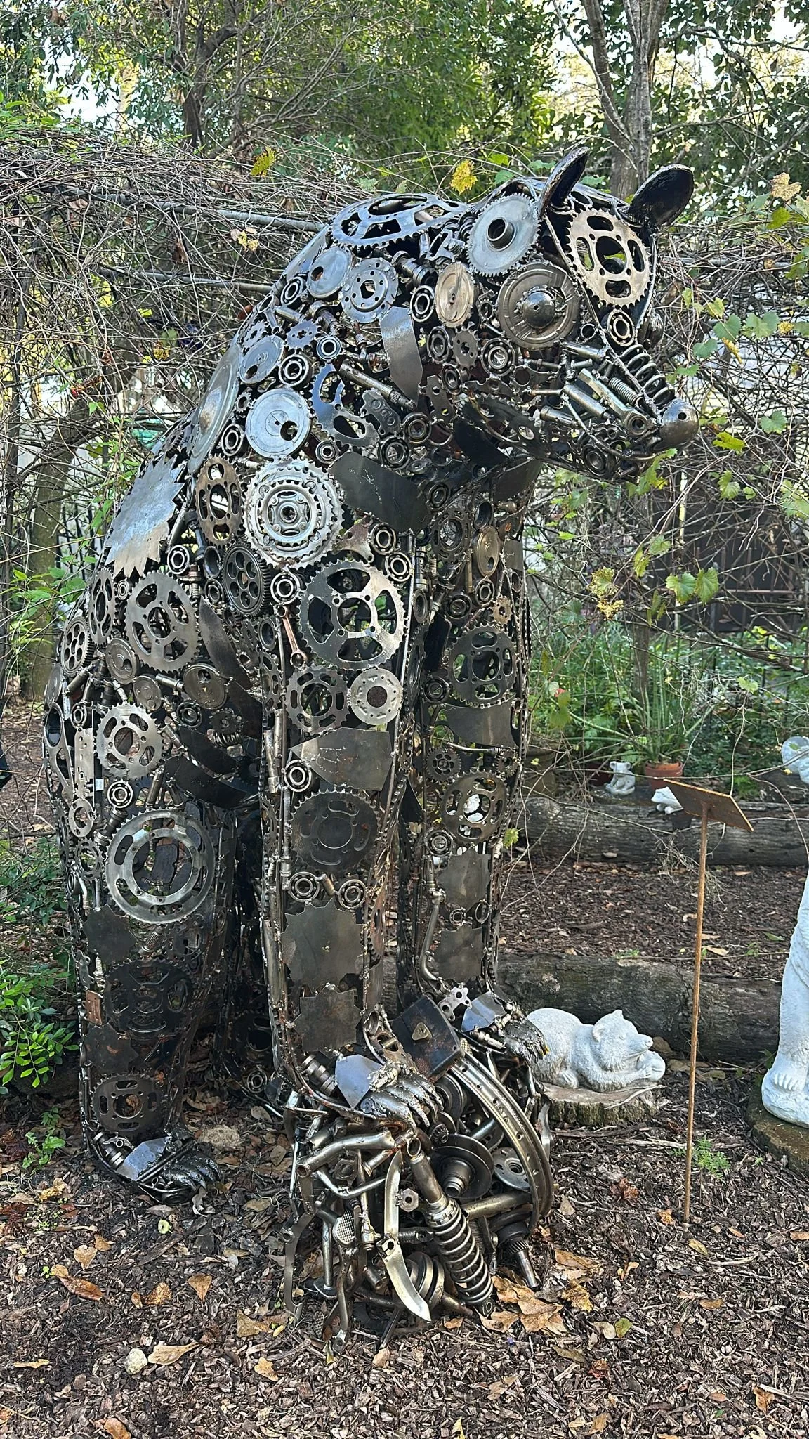 Miel the Bear  |  75" (H) X 28" (W) x 58" (D)  |  Enjoys honey, berries & morning swims 