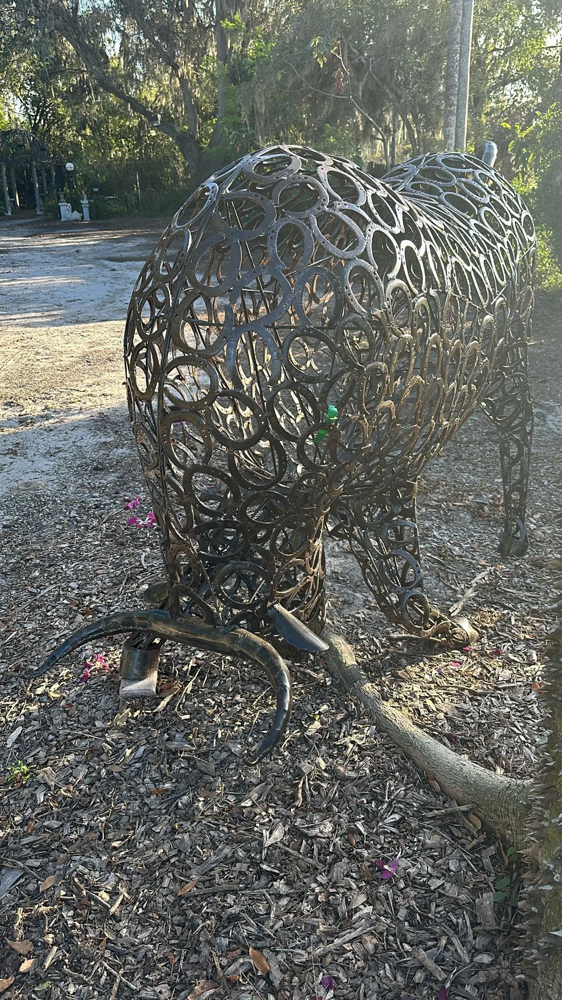  Sermoise the Bull - $3,750  |  62" (H) X 39" (W) x 106" (D)  |  Enjoys archery & Italian ballet